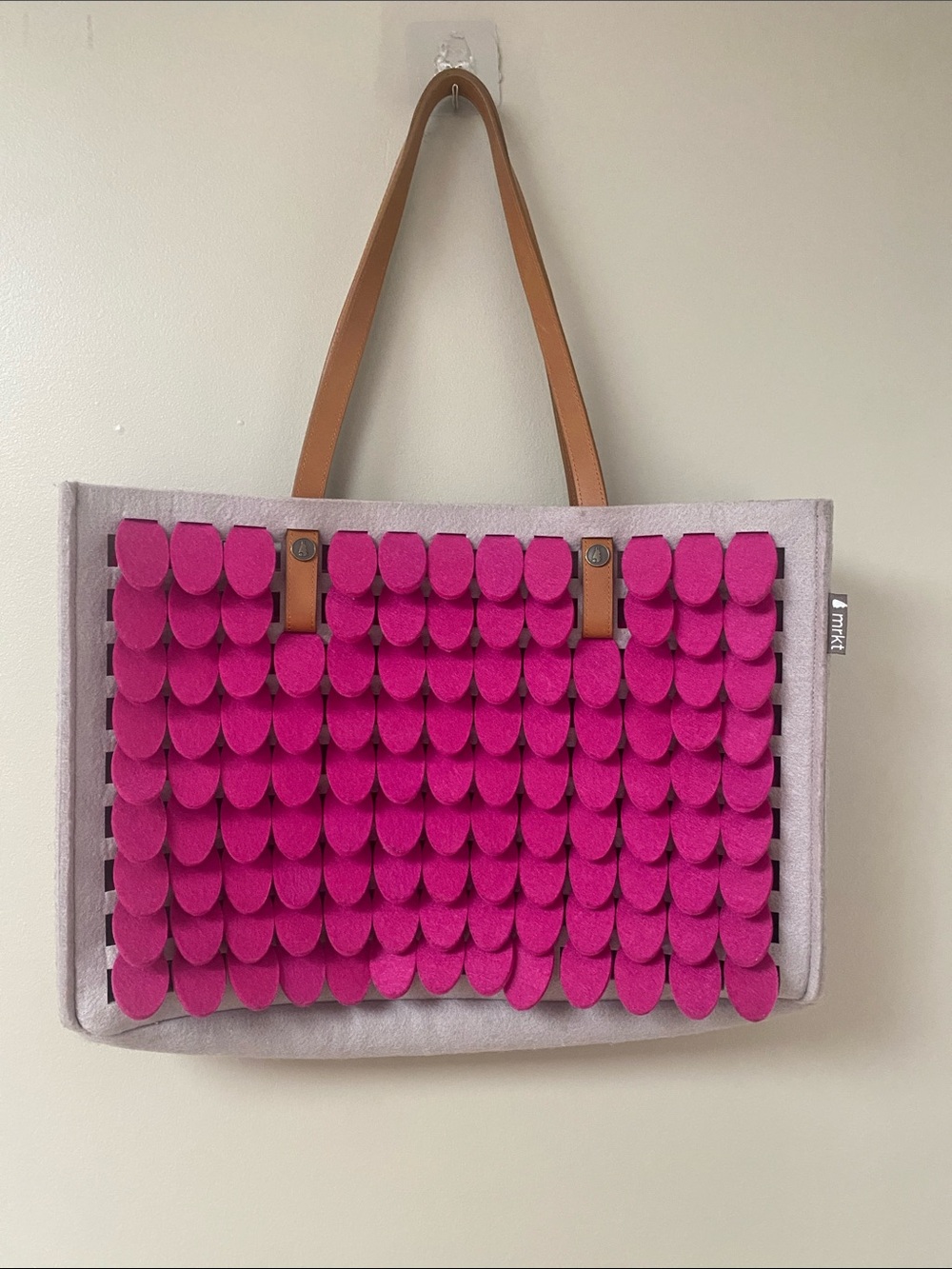 M.R.K.T. Felt Tote